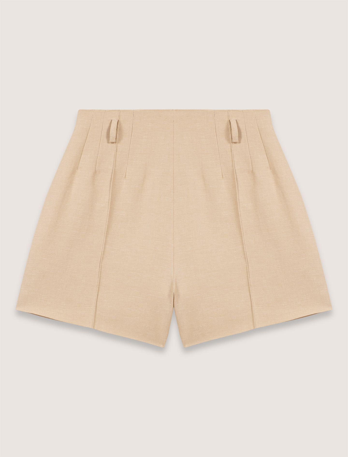 Quần short vải linen cotton